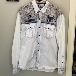 Men’s American Fighter Button Down